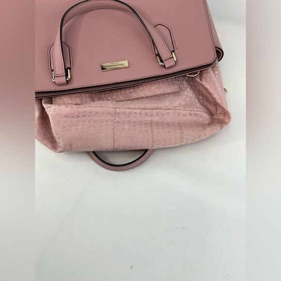 Kate Spade Mauve Satchel with Gold Accents - Picture 13 of 15